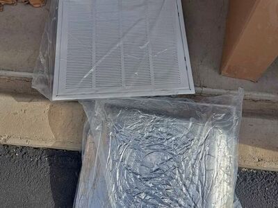 20 x 20 Air Intake Vents QTY 2