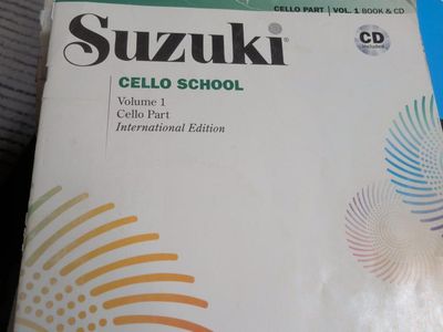 suzuki cello book 1 and 2