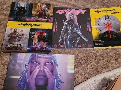 Cyberpunk books and collectibles