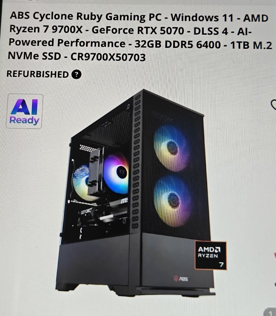 High End Gaming Computer--One Month of Use