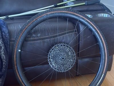 Rear Roval Terra C Carbon Fiber DT Swiss 370 wheel