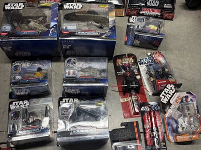 Lot of STAR WARS Toys - Sold Together