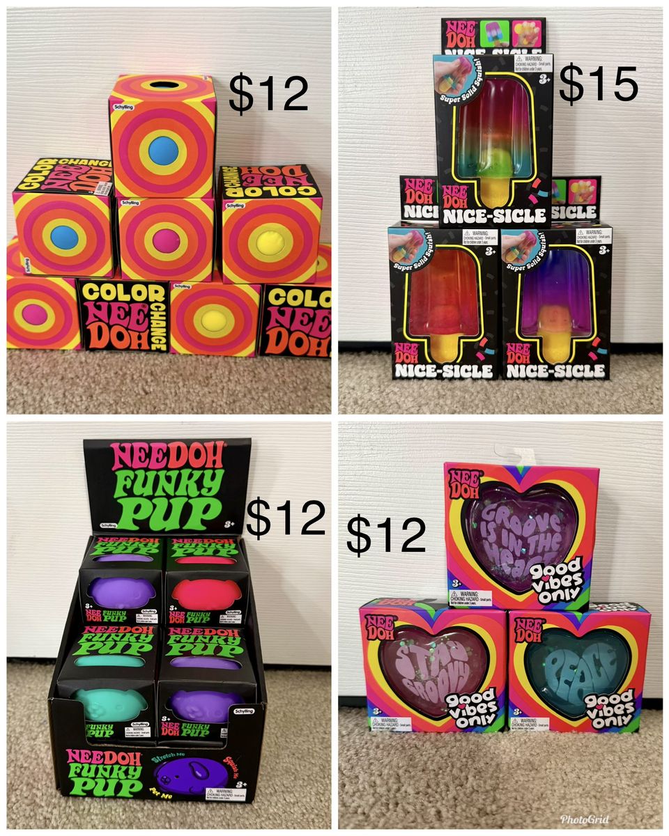 Needoh /Squishy Sale- Memorial Day!!