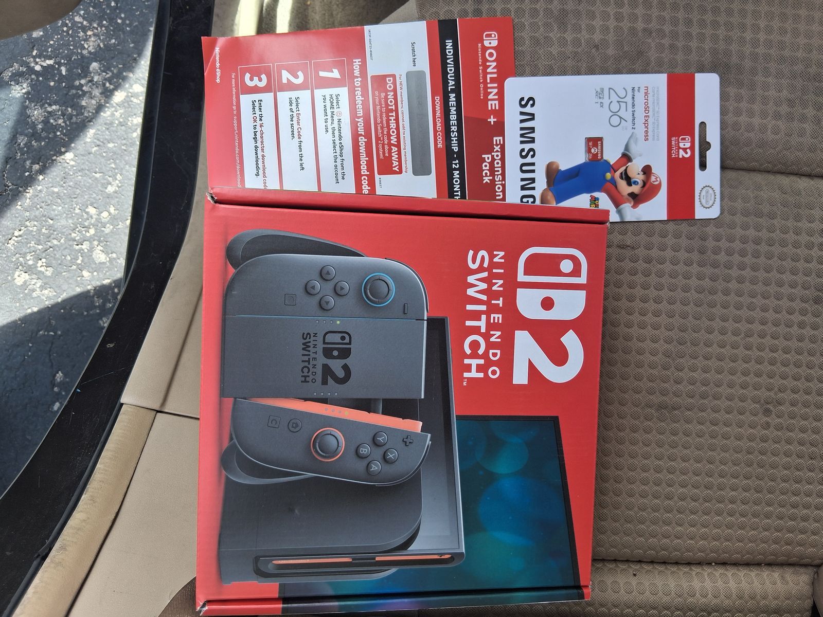Nintendo Switch 2 + NSO + Memory Card Bundle