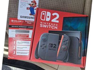 Nintendo Switch 2 + NSO + Memory Card Bundle