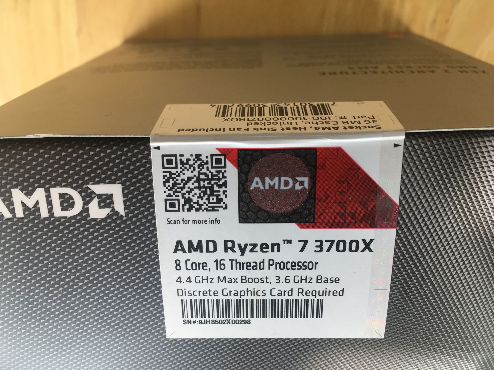 Ryzen 3700x cpu