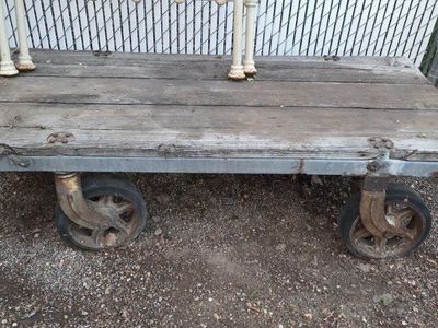 Vintage Industrial Cart