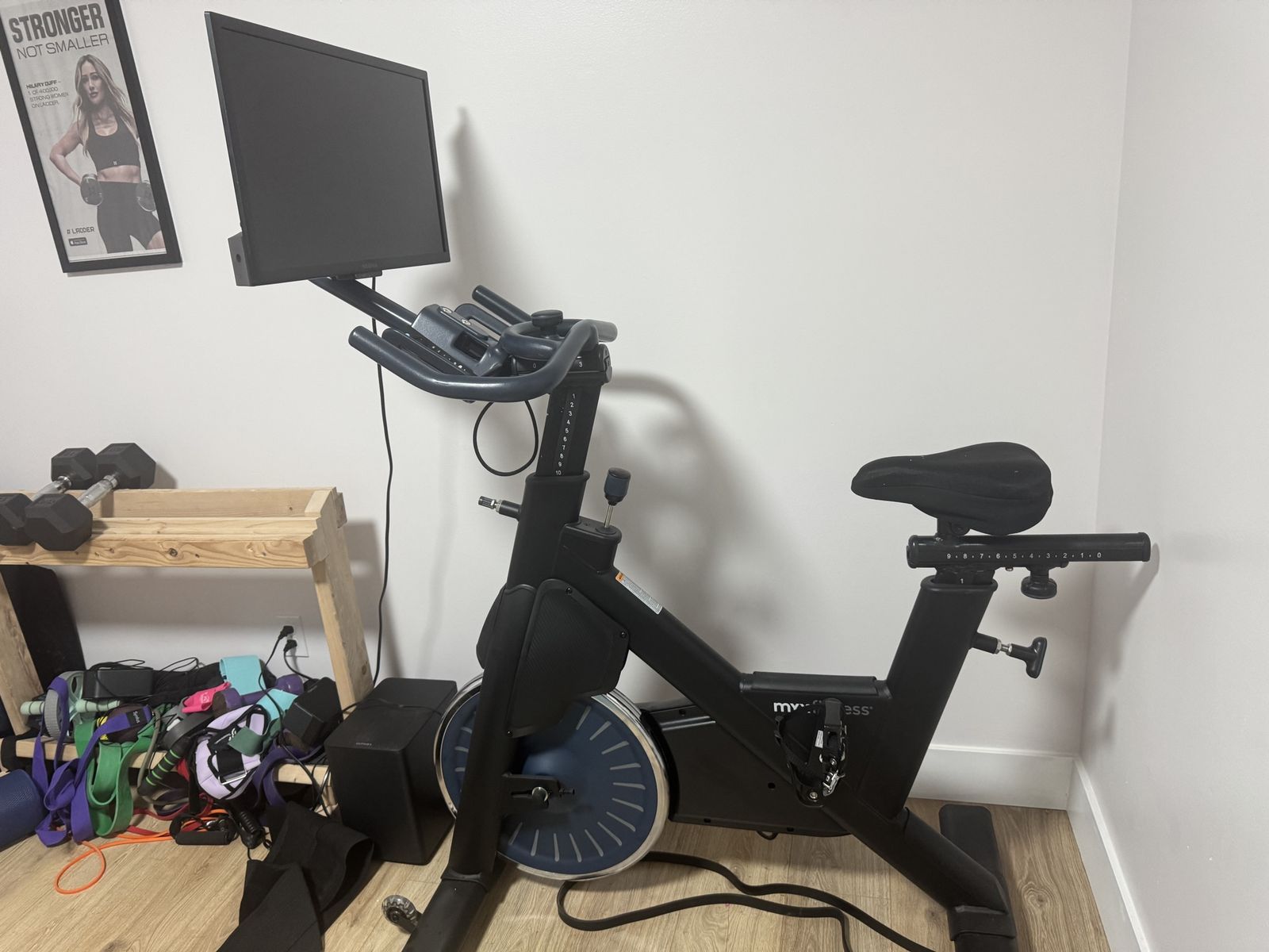 MYX Fitness BODI Bike with Smart TV