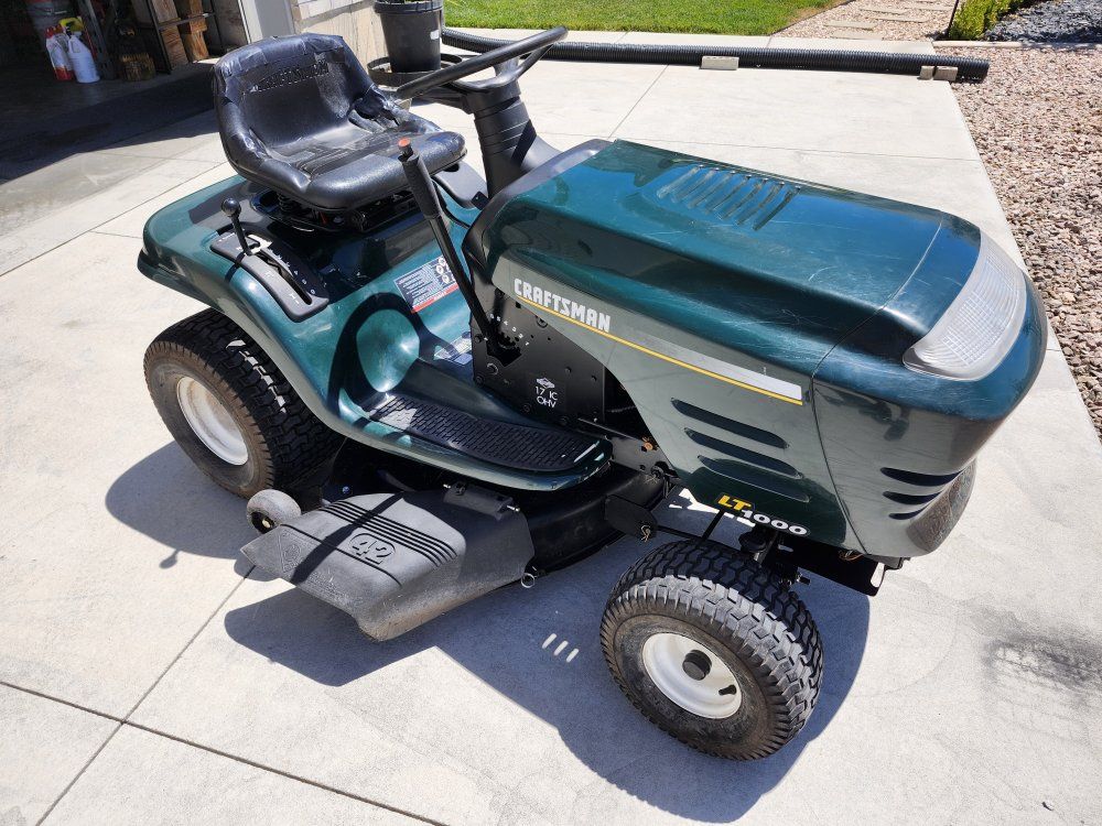 craftsman riding mower