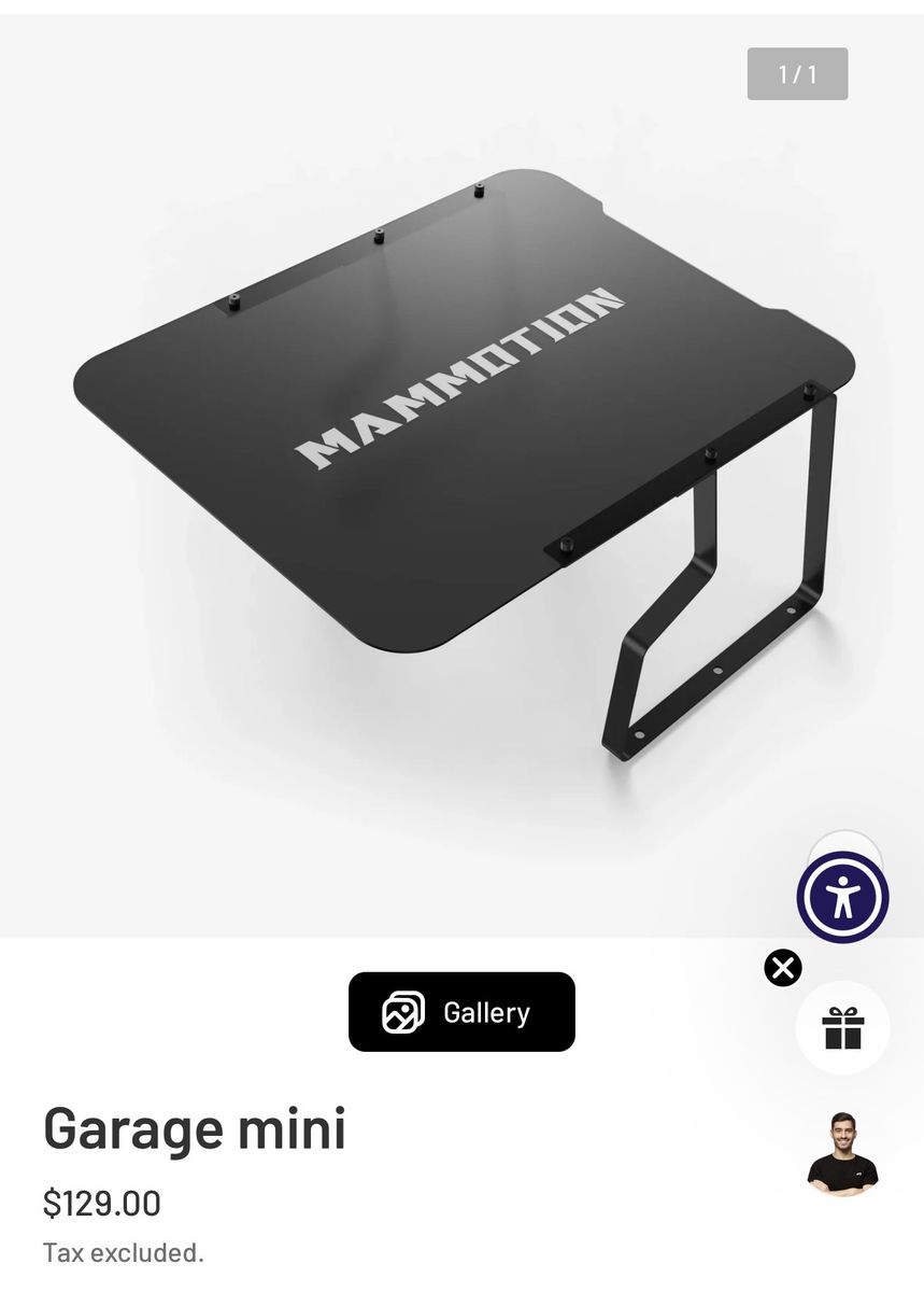 MAMMOTION mini garage for robot lawnmower