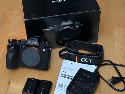 Sony a1 Mirrorless Camera Body with batteries (Shutter 7062)