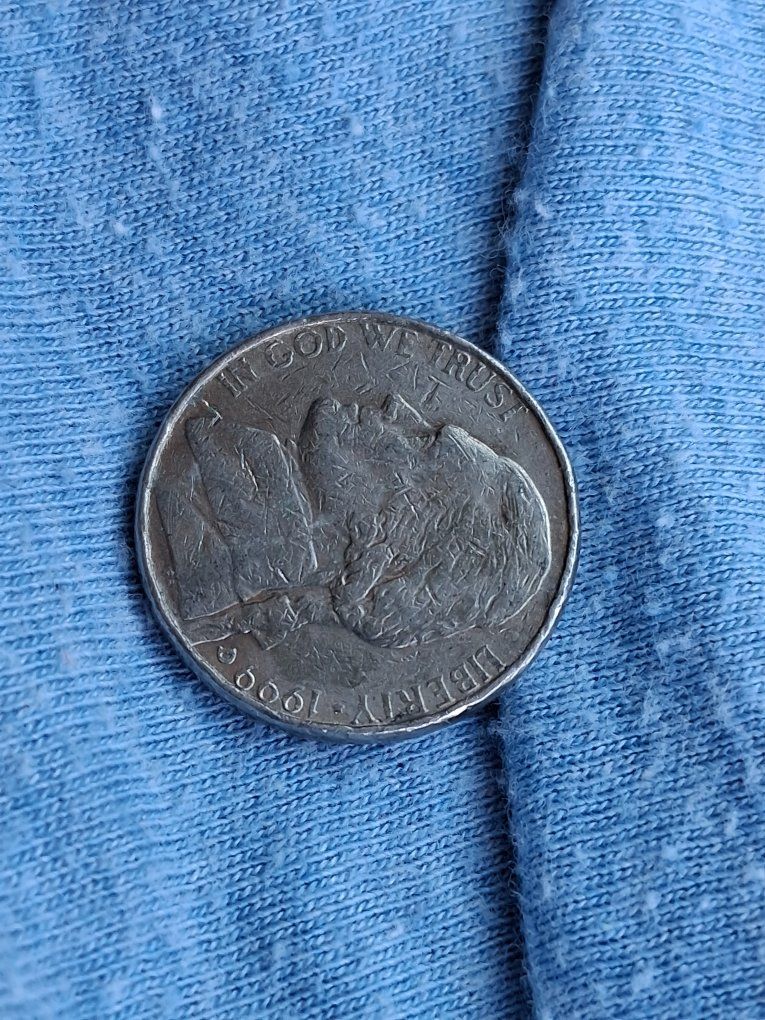 1999 US Dime Coin - Collectible US Currency, Circulated