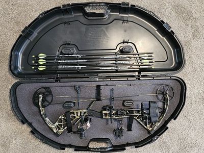 Bear Adapt 2 RTH Bow, Release, Arrows & Case.