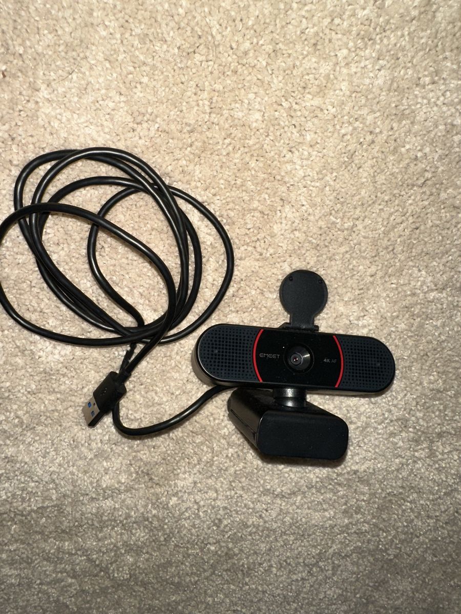 EMEET 4K AF Ultra HD USB Webcam with Privacy Cover and Microphone