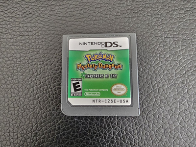 Pokemon (Pokémon) Mystery Dungeon: Explorers of Sky (Nintendo 3DS/DS, 2009) - Tested Authentic CARTRIDGE ONLY