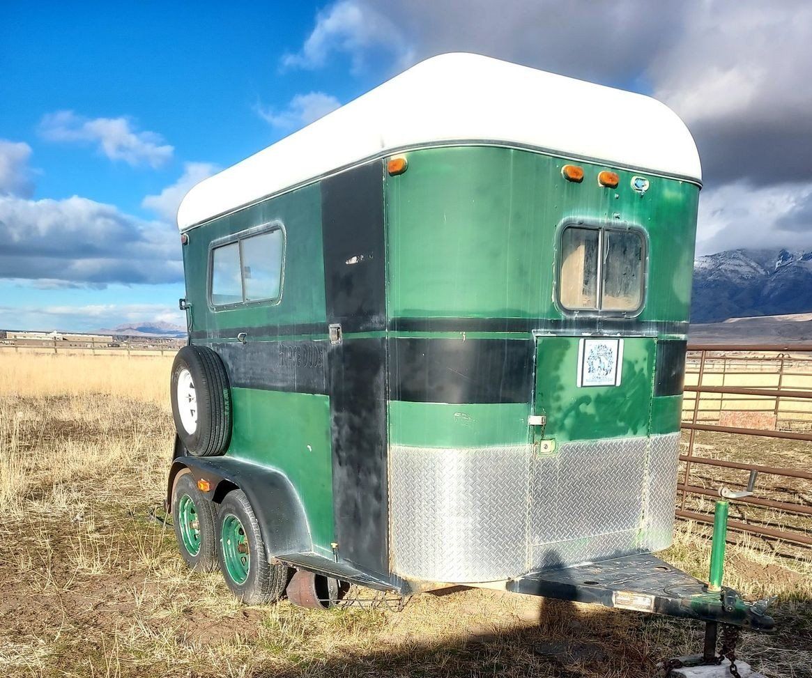 2 horse straight load trailer