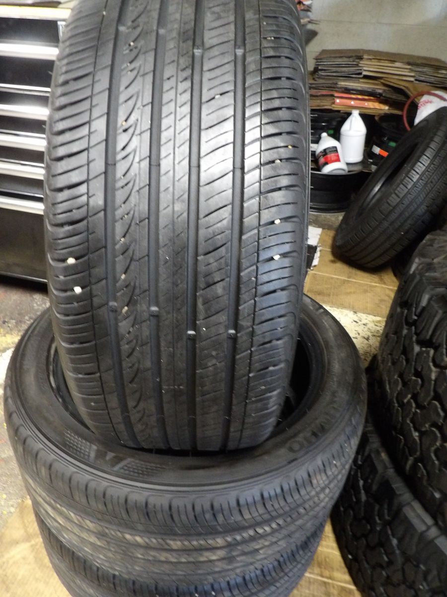 225/45R17 KUMHO MAJESTY SOLUS, PAIR OF USED TIRES