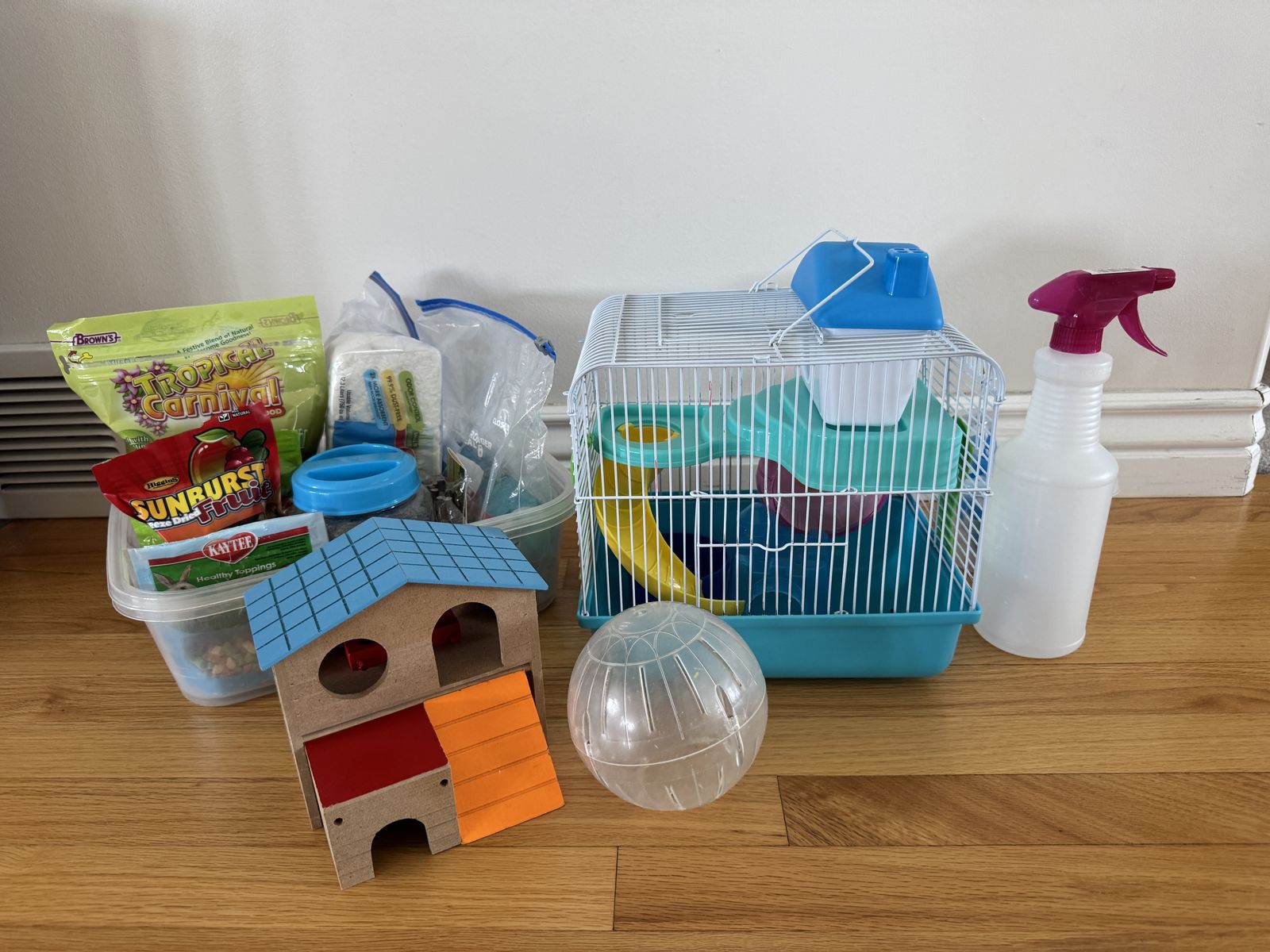 Hamster Cage and Full Setup!
