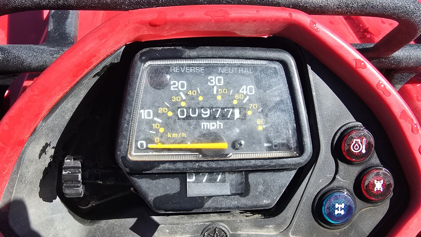 08 Yamaha Grizzly 350 4x4