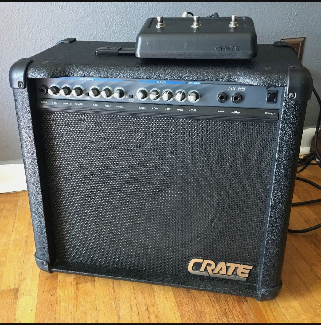Crate GX-65 Guitar Combo Amplifier with Footswitch ***TRADE***