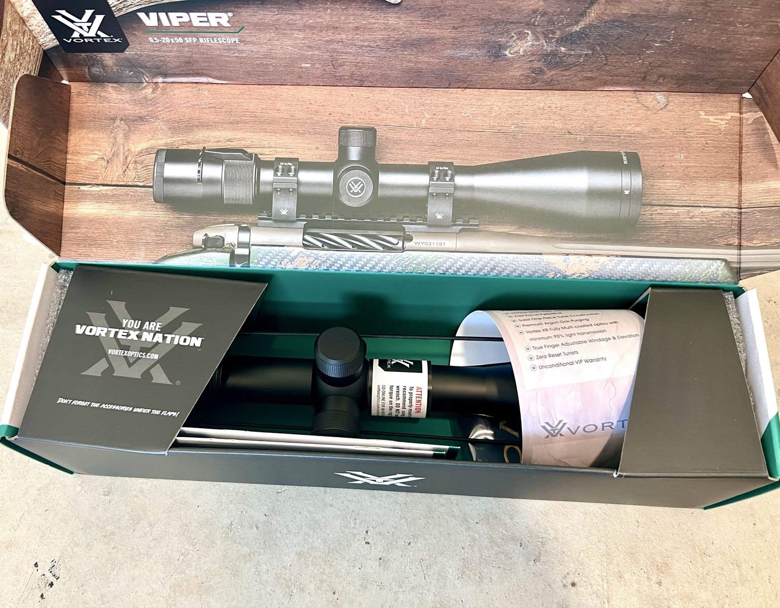 Vortex Viper 6.5-20X50 BDC