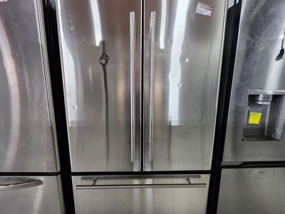 Jenn-Air French Door Refrigerator in Stainless Steel with Bottom Freezer