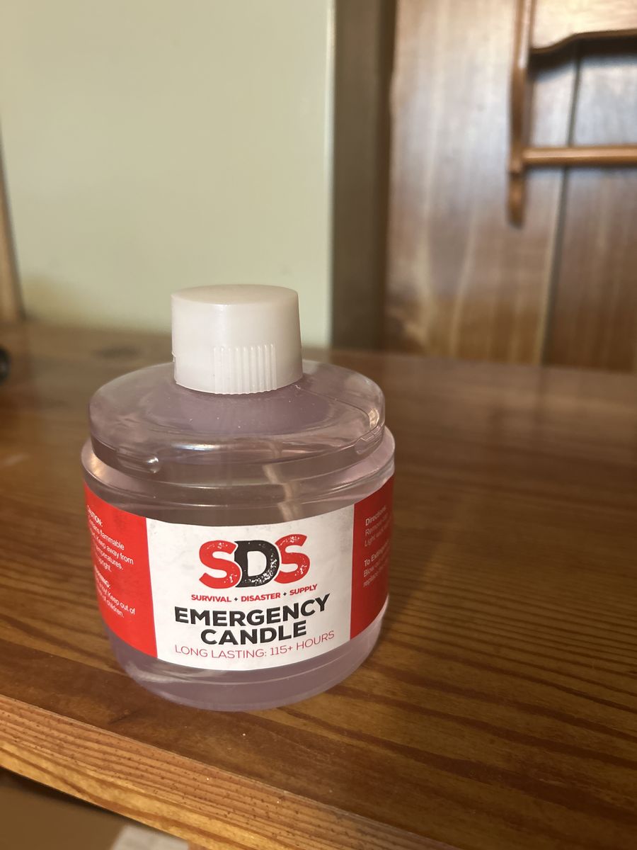 Survivor disaster supply emergency candle