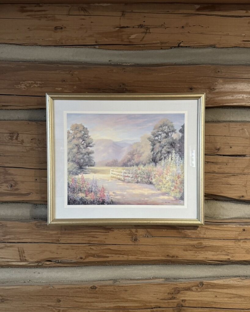 Framed Diana Reineke “Country Road” Print