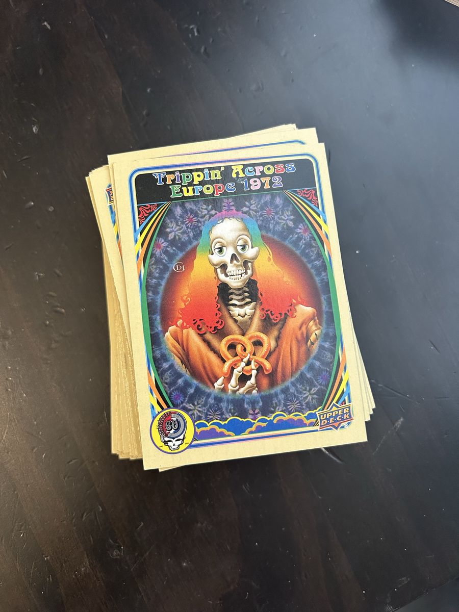 Grateful Dead trading card lot