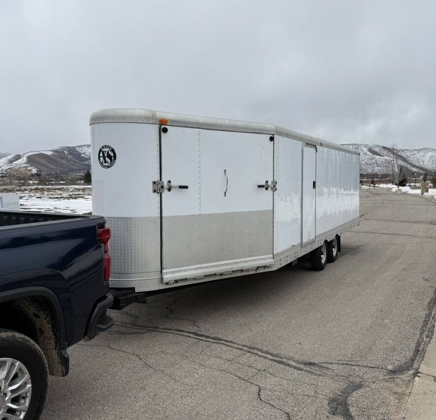 Exyss 30' Aluminum Snowmobile Trailer