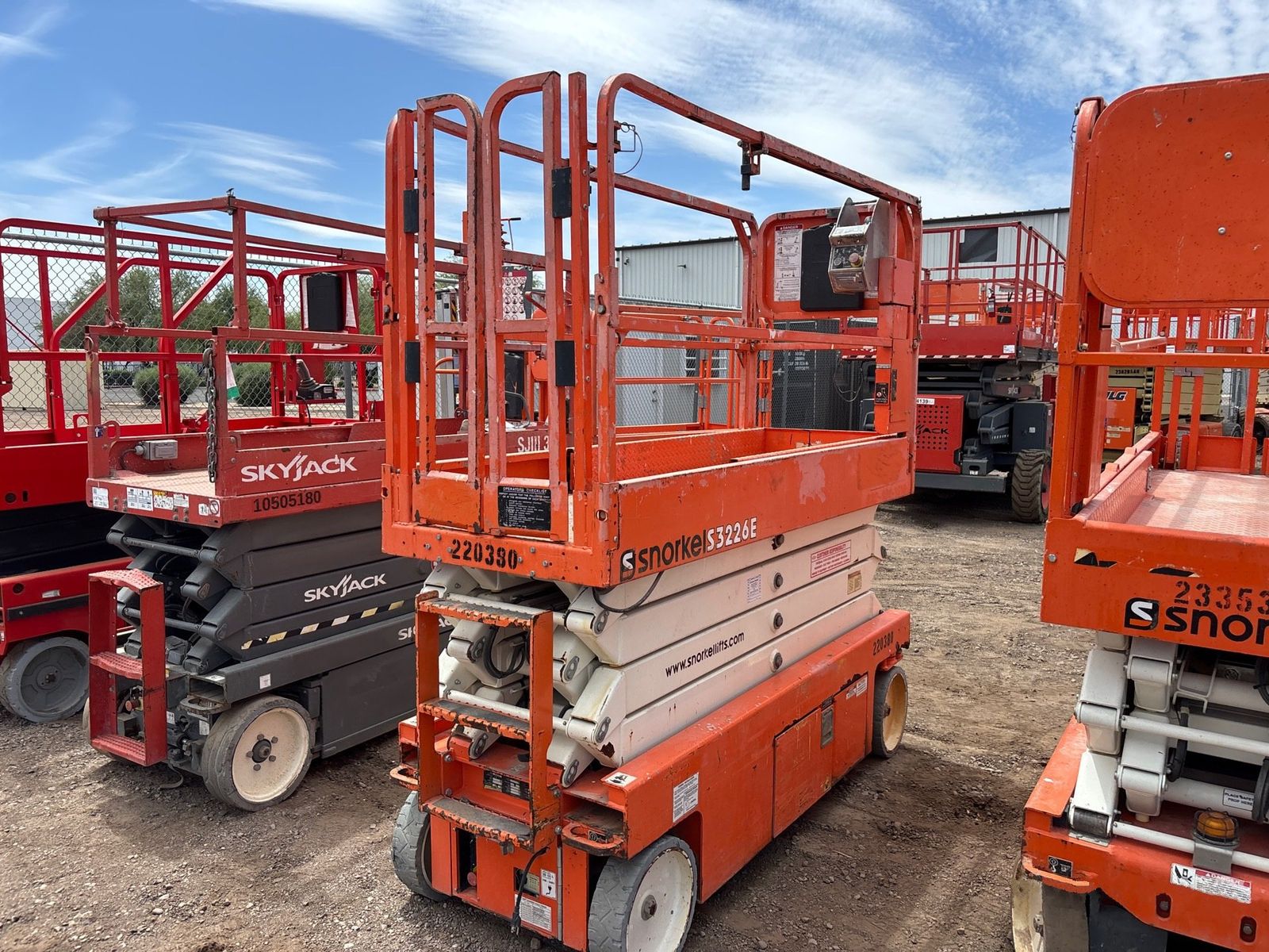 2019 Snorkel S3226E Electric Scissor Lift Manlift-4758