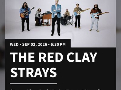 The Red Clay Strays Tickets - Wed Sep 02 2026 6:30 PM - Maverik Center