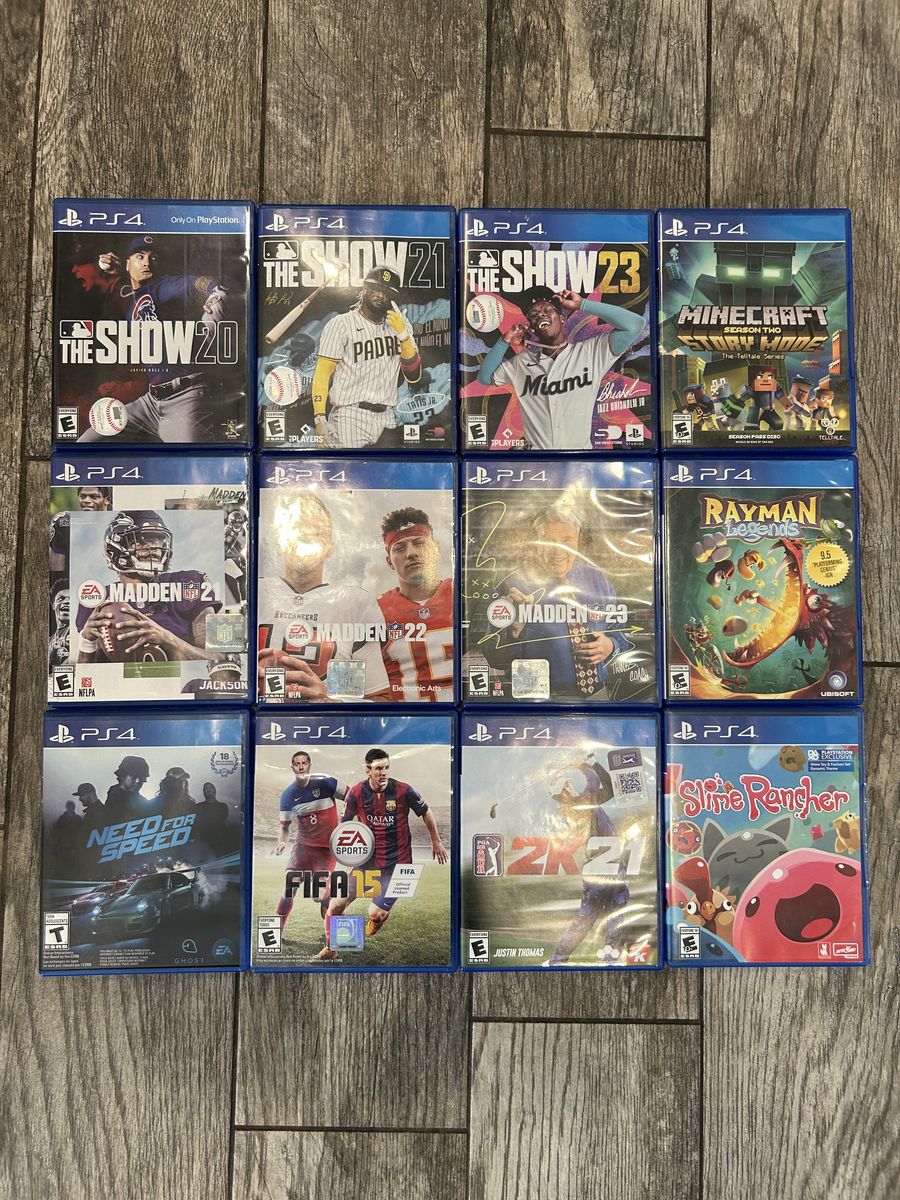 PS4 Games- Make Offer Individually Or All Of Them