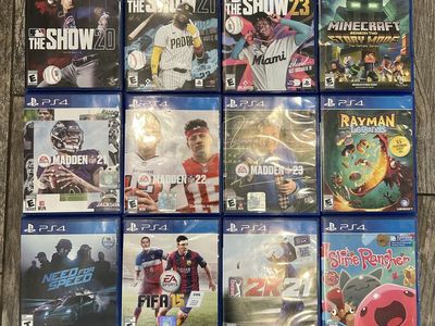 PS4 Games- Make Offer Individually Or All Of Them