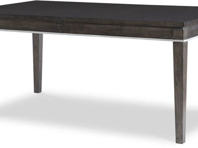 Beautiful Counter Point Gray Dining Table – Excellent Condition – Priced for Quick Sale