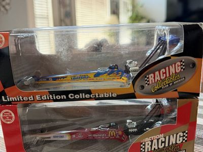 RCCA Action Racing Collectables Top Fuel Dragsters. Cory McDonalds and Blaine Johnson Travers. Limited Production