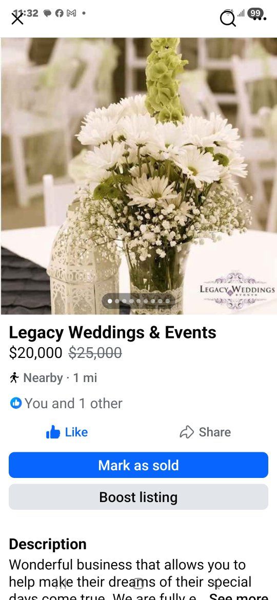 Wedding Business For Sale