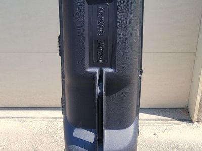 Golf Guard Hard Shell Wheeled Golf Club Travel Case - Black