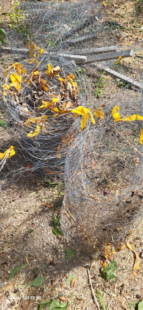 Rolls of Used Chicken Wire / Hexagonal Poultry Fencing Mesh