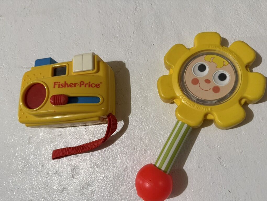 Vintage Fisher Price Toys Set Of (2)