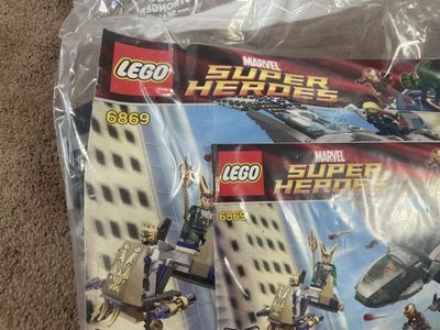 Lego super heroes set 6869
