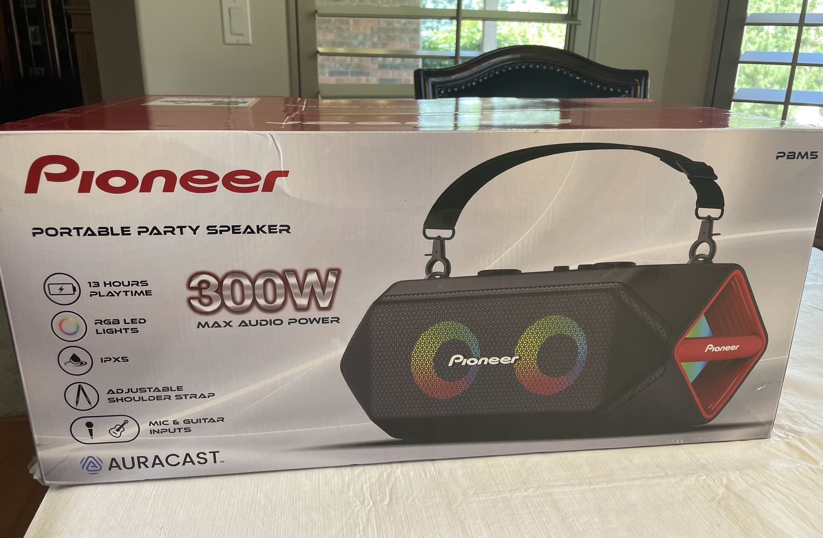 Portable Party Speaker Pioneer 300W Unopened