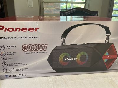 Portable Party Speaker Pioneer 300W Unopened