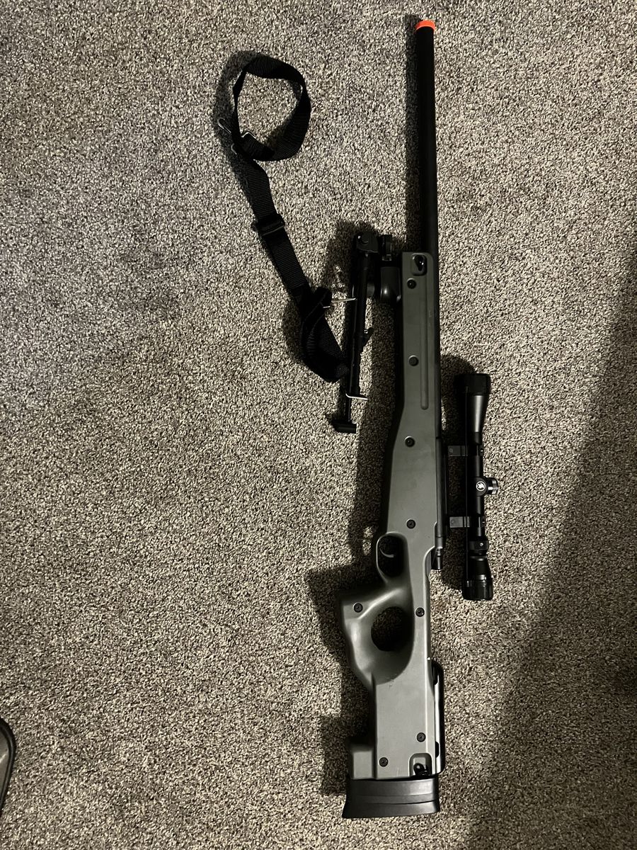 Uk arms L-96 w/scope and bipod