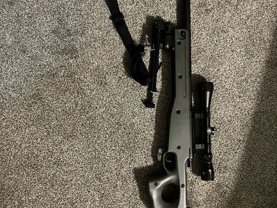 Uk arms L-96 w/scope and bipod