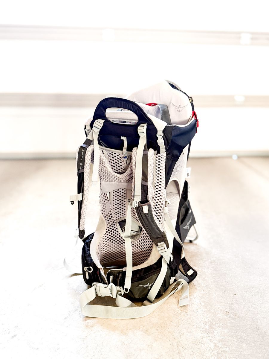 Premium Osprey Child Carrier Backpack With Sunshade Very CLEAN