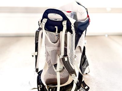 Premium Osprey Child Carrier Backpack With Sunshade Very CLEAN
