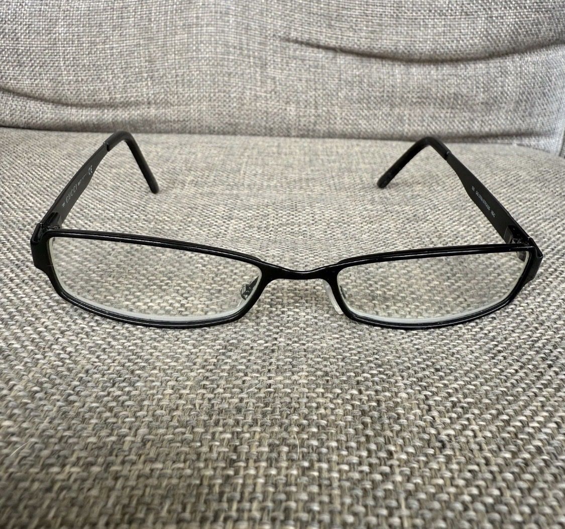 Gucci Eyeglasses Frames GG 2769/Strass NDC Black Slim Rectangle 51-17 135 Italy