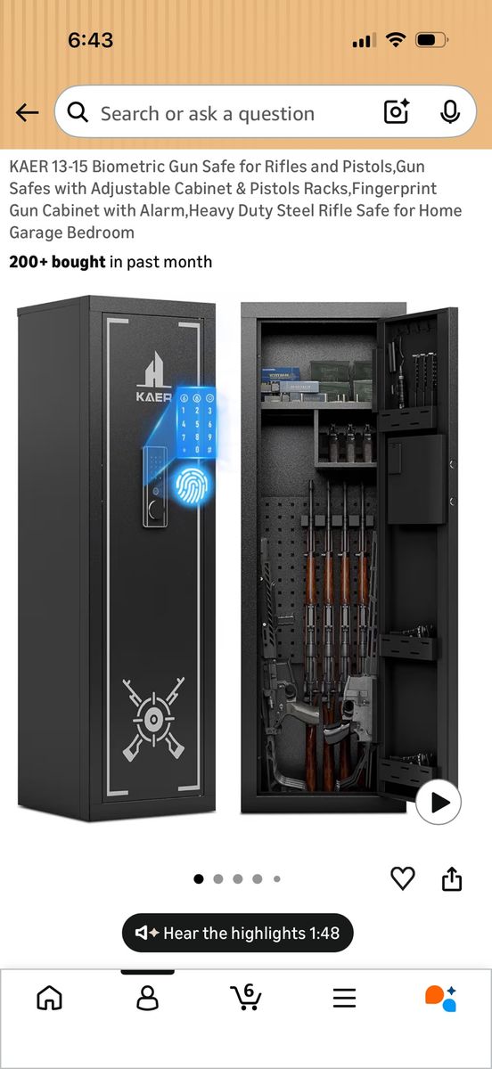 Kaer 13-15 Gun Safe - NIB - Never Opened-brand New