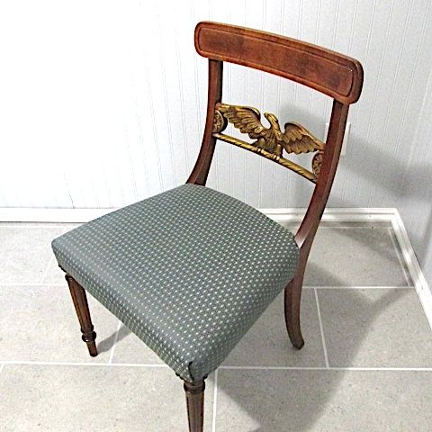Vintage Chair with Eagle